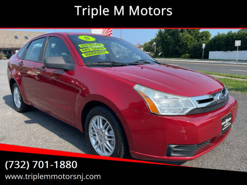 2011 Ford Focus for sale at Triple M Motors in Point Pleasant NJ