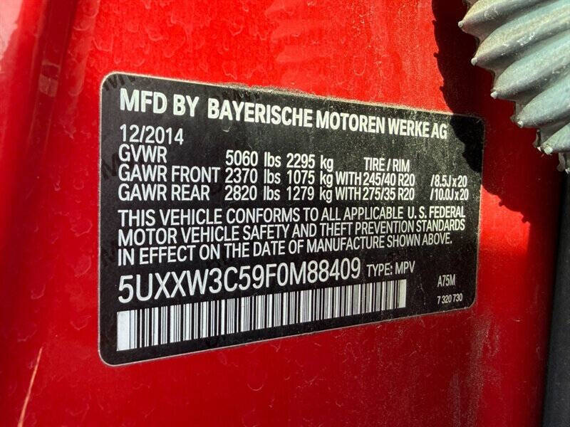 2015 BMW X4 xDrive28i