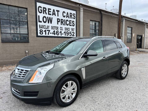 2013 Cadillac SRX for sale at BARCLAY MOTOR COMPANY in Arlington TX