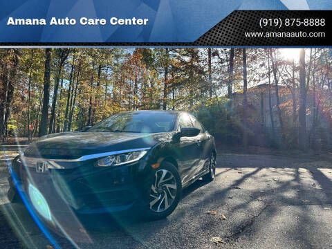 2017 Honda Civic for sale at Amana Auto Care Center in Raleigh NC