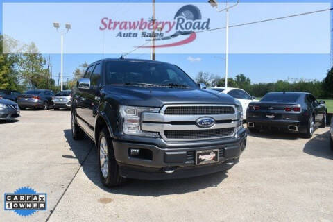 2019 Ford F-150 for sale at Strawberry Road Auto Sales in Pasadena TX