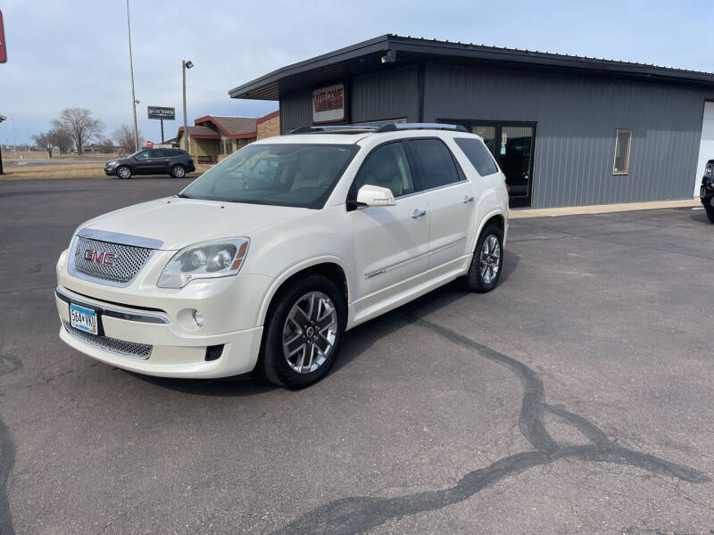 2012 GMC Acadia for sale at Welcome Motor Co in Fairmont MN