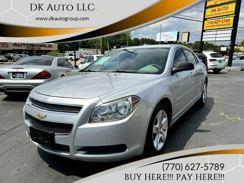 2012 Chevrolet Malibu for sale at DK Auto LLC in Stone Mountain GA