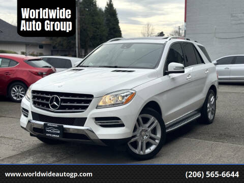 2015 Mercedes-Benz M-Class for sale at Worldwide Auto Group in Auburn WA
