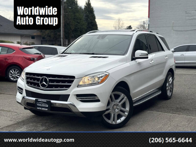 2015 Mercedes-Benz M-Class for sale at Worldwide Auto Group in Auburn WA