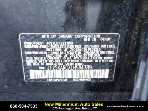 2020 Subaru Forester Sport