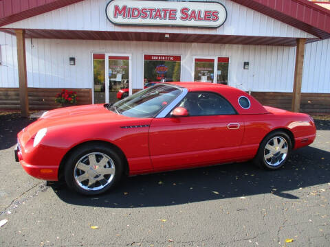 2002 Ford Thunderbird for sale at Midstate Sales in Foley MN