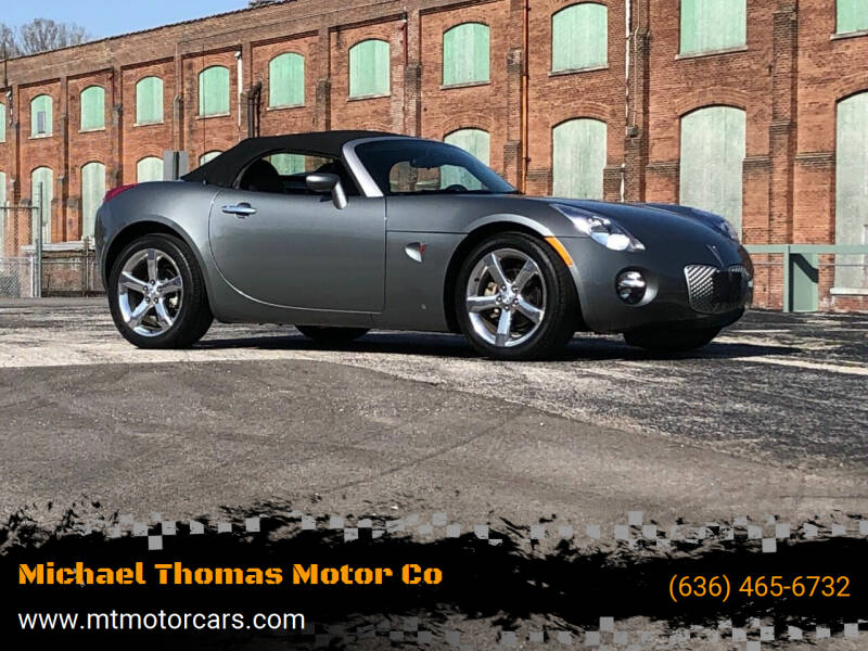 2007 Pontiac Solstice for sale at Michael Thomas Motor Co in Saint Charles MO