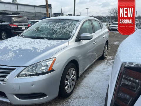 2013 Nissan Sentra for sale at Auto Center of Columbus in Columbus OH