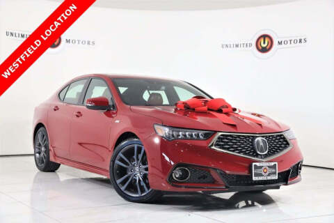 2019 Acura TLX for sale at INDY'S UNLIMITED MOTORS - UNLIMITED MOTORS in Westfield IN