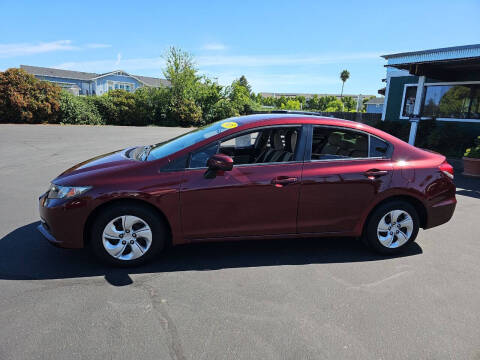 2015 Honda Civic for sale at Carriage Motors Car & Truck in Santa Rosa CA