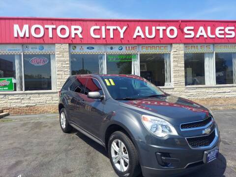2011 Chevrolet Equinox for sale at MOTOR CITY AUTO BROKER in Waukegan IL