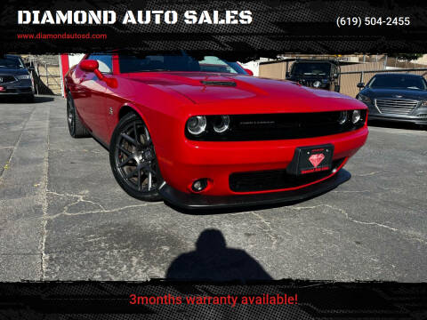 2016 Dodge Challenger for sale at DIAMOND AUTO SALES in El Cajon CA