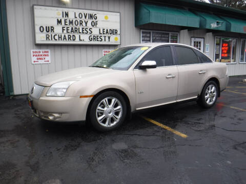2008 Mercury Sable for sale at GRESTY AUTO SALES in Loves Park IL