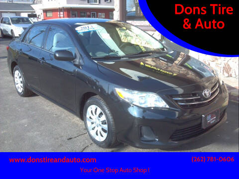 2013 Toyota Corolla for sale at Dons Tire & Auto in Butler WI