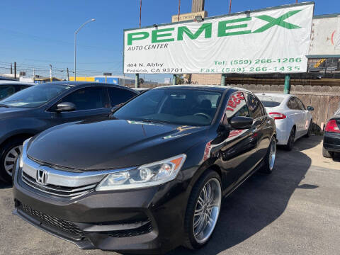 2016 Honda Accord for sale at Pemex Auto Center in Fresno CA