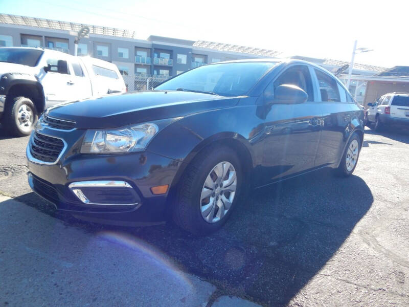 2015 Chevrolet Cruze for sale at Dave's discount auto sales Inc in Clearfield UT