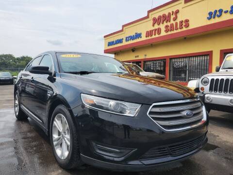 2018 Ford Taurus for sale at Popas Auto Sales in Detroit MI