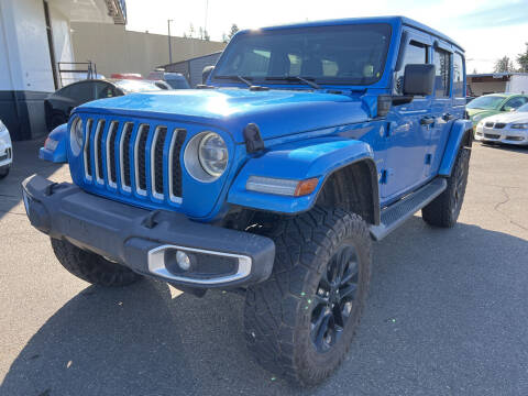 2021 Jeep Wrangler Unlimited for sale at Daytona Motor Co in Lynnwood WA