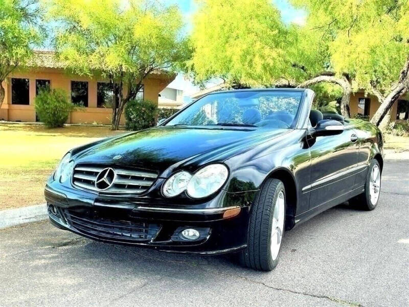 Used 2008 Mercedes-Benz CLK-Class CLK350 with VIN WDBTK56F08F237773 for sale in Mesa, AZ