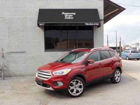 2017 Ford Escape for sale at FAIRWAY AUTO SALES, INC. in Melrose Park IL