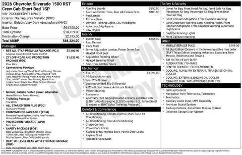 2026 Chevrolet Silverado 1500