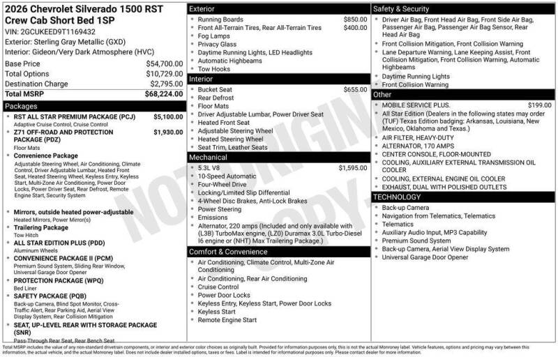 2026 Chevrolet Silverado 1500