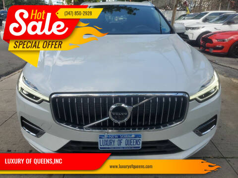 2018 Volvo XC60 for sale at LUXURY OF QUEENS,INC in Long Island City NY