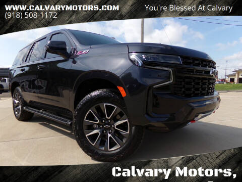 2023 Chevrolet Tahoe for sale at Calvary Motors, Inc. in Bixby OK