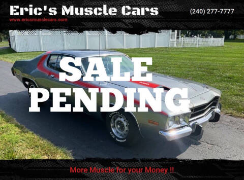 1974 Plymouth Roadrunner for sale at Eric's Muscle Cars in Clarksburg MD
