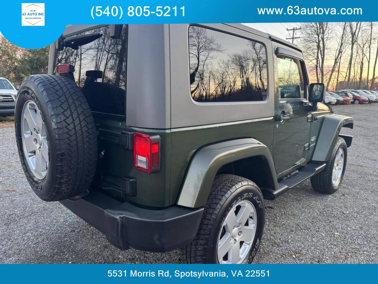 2007 Jeep Wrangler for sale at 63 Auto Inc in Spotsylvania, VA