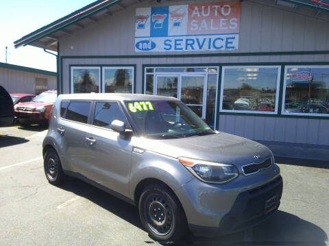 2015 Kia Soul for sale at 777 Auto Sales and Service in Tacoma WA