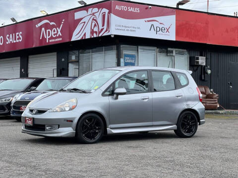 2007 Honda Fit for sale at Apex Motors Lakewood LLC in Lakewood WA