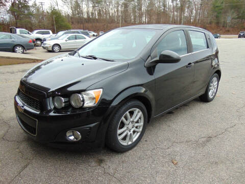 2013 Chevrolet Sonic for sale at C & J Auto Sales in Hudson NC