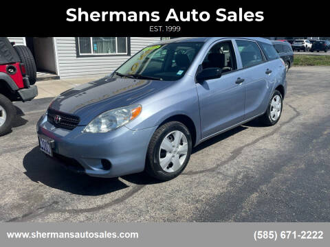 2007 Toyota Matrix for sale at Shermans Auto Sales in Webster NY