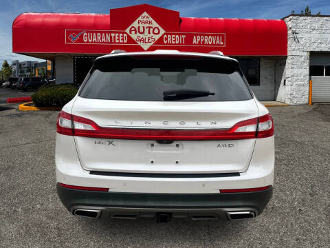 2018 Lincoln MKX Reserve