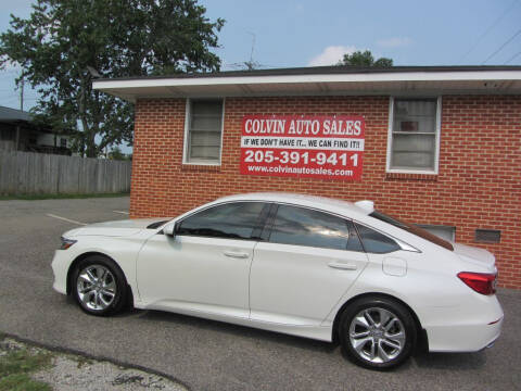 2019 Honda Accord for sale at Colvin Auto Sales in Tuscaloosa AL