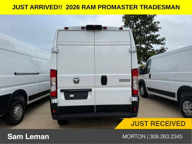 2026 RAM ProMaster