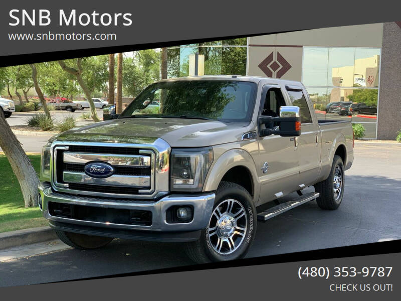 2013 Ford F-250 Super Duty for sale at SNB Motors in Mesa AZ