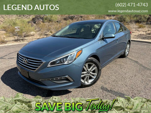 2015 Hyundai Sonata for sale at LEGEND AUTOS in Phoenix AZ