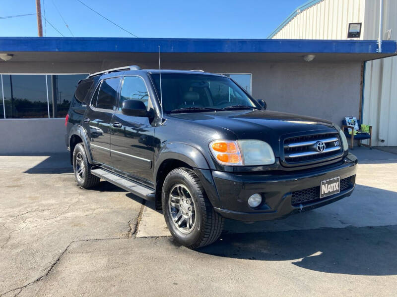 2003 Toyota Sequoia for sale at AUTO NATIX in Tulare CA