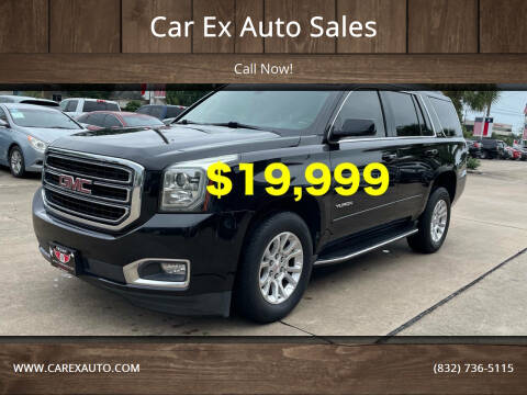 2018 GMC Yukon for sale at Car Ex Auto Sales in Houston TX