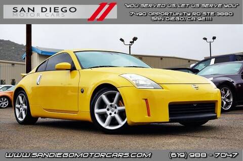 2005 Nissan 350Z for sale at San Diego Motor Cars LLC in Spring Valley CA