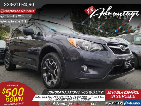 2014 Subaru XV Crosstrek for sale at ADVANTAGE AUTO SALES INC in Bell CA