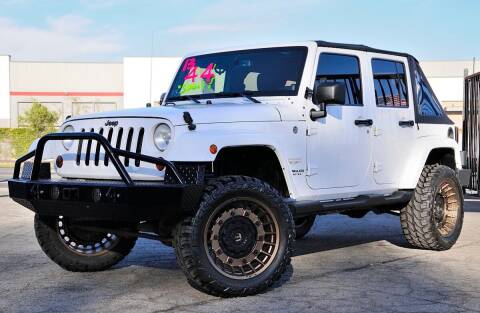 2013 Jeep Wrangler Unlimited for sale at Kustom Carz in Pacoima CA