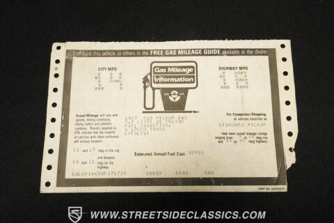 1987 Chevrolet R/V 10 Series