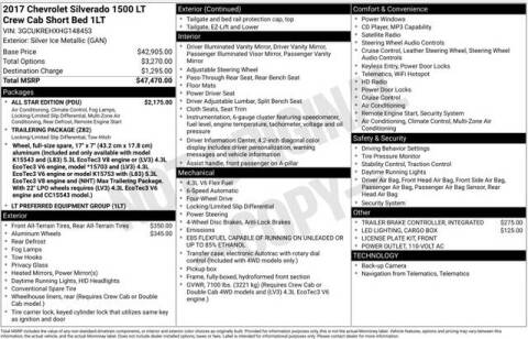 2017 Chevrolet Silverado 1500 LT
