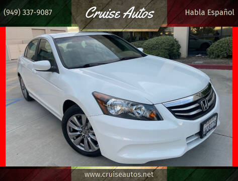 2012 Honda Accord for sale at Cruise Autos in Corona CA