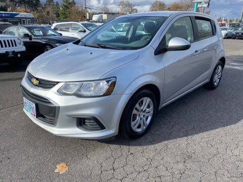 2019 Chevrolet Sonic for sale at MERICARS AUTO NW in Milwaukie OR