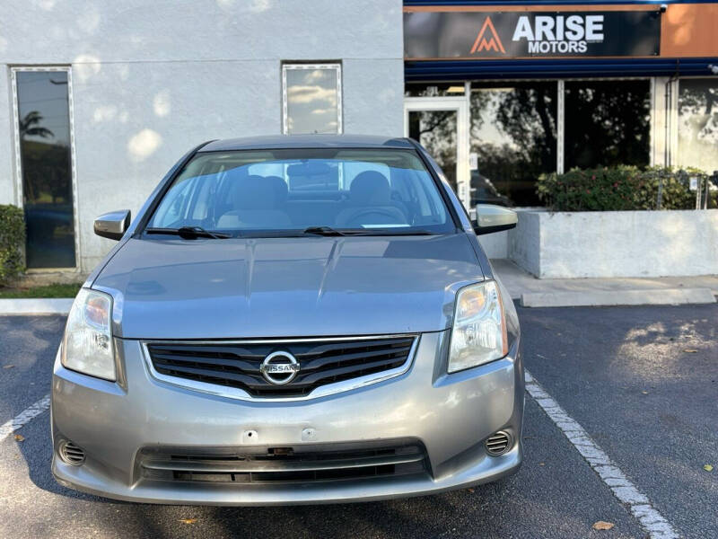 2012 Nissan Sentra for sale at ARISE MOTORS in Pompano Beach FL